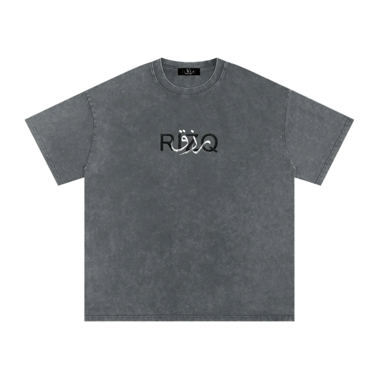RIZQ — Written Provision Tee — Pirate Gray